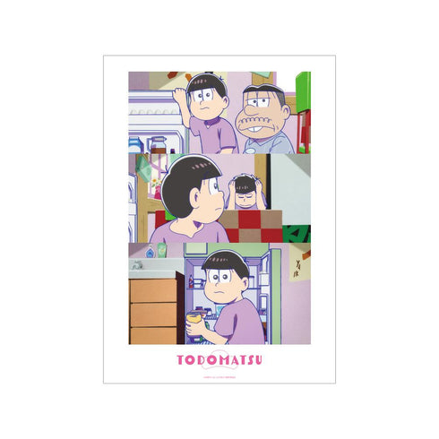 『おそ松さん』トド松 場面写A3マット加工ポスター